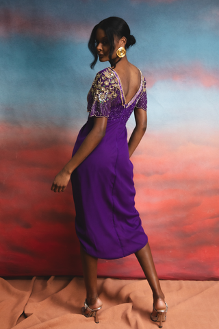 Julisa Dress Purple