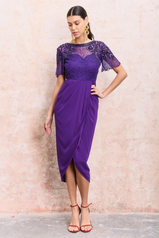 Nicola Dress Purple