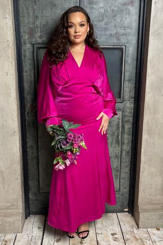 Aurora Dress Magenta