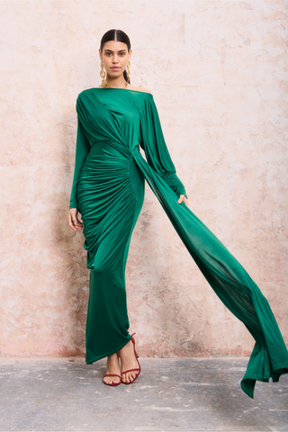 Zariah Dress Green