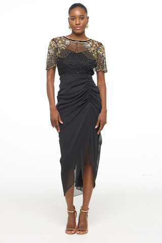 Denise Dress Black Sheer