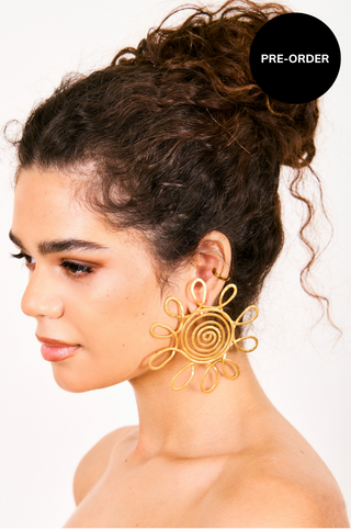 Luna Gold Earrings