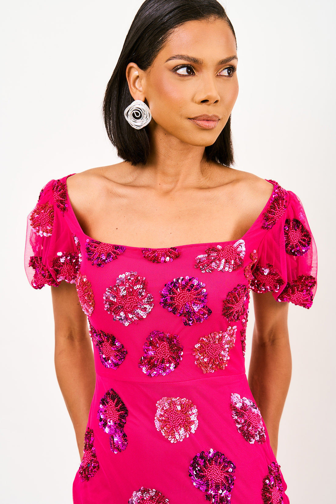 virgos lounge ivory dress