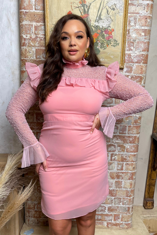 Virgos lounge blush sales dress