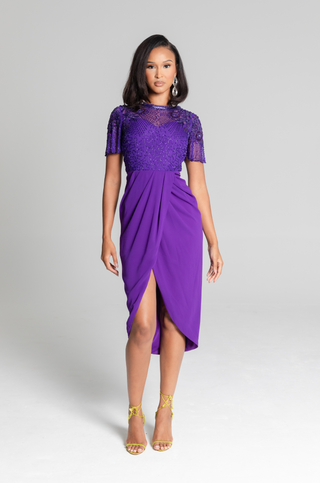 Nicola Dress Purple