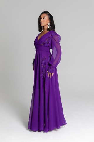 Selenaa Dress Purple