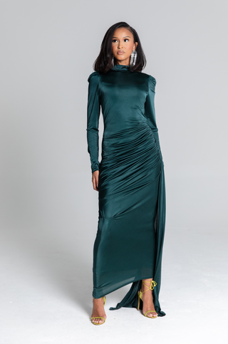 Zaina Dress Green