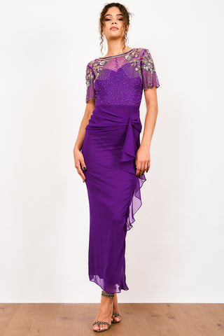 Dami Dress Maxi Purple