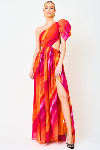 Renee Print Dress