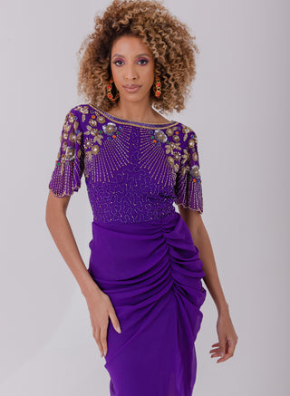Denise Dress Purple