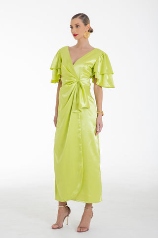 Zara Dress Lime Green